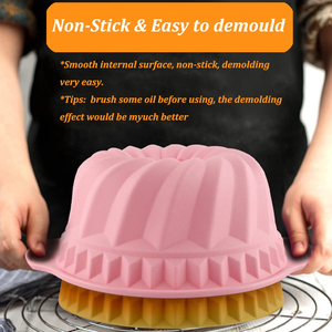 6 Pcs Non-Stick <b>Silicone</b> Bakeware Set Non Stick <b>Baking</b> Bread Loaf Pans Cake Molds Kitchen Accessories for <b>Baking</b> Cake Tools - Product Image 4