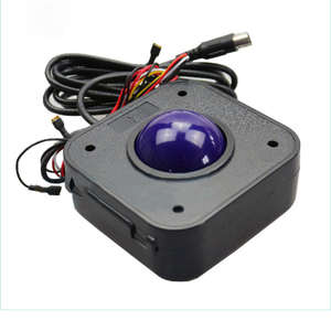 Nouvelle Arrivée de Haute Qualité : Poussoir à Pièces Vertical en Bois avec Trackball LED PS2 de 4,5 Pouces pour Machine de Jeu d'Arcade - Product Image 1