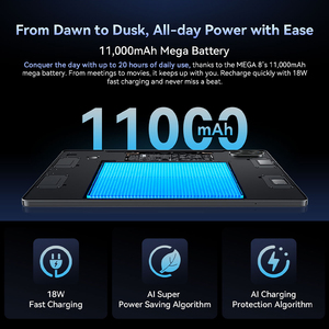 Trong Kho Blackview Mega <span class=keywords><strong>8</strong></span> Máy Tính Bảng 13 Inch FHD + 90Hz Hiển Thị 11000MAh AI 50MP Máy Ảnh 4 Hộp Loa 4G <span class=keywords><strong>Android</strong></span> 15 Máy Tính Bảng <span class=keywords><strong>PC</strong></span> - Product Image 5