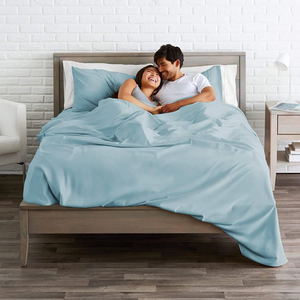 Bộ Ga Trải Giường <span class=keywords><strong>4</strong></span> Món Bằng Tre Hữu Cơ 100% Bộ Ga Giường Cỡ Lớn RV Bộ Ga Trải Giường Cỡ Lớn RV Tấm Tre Hữu Cơ - Product Image 3