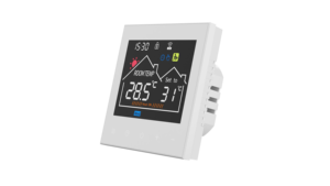 Termostato inteligente con pantalla táctil WiFi, pantalla LCD, calefacción por suelo radiante Flexible de agua programable semanal con tipo giratorio - Product Image 6