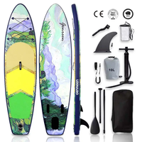 Planche de Paddle gonflable pour adultes femmes filles, planche de Paddle 10.6 ', planche de surf rose avec accessoires SUP
