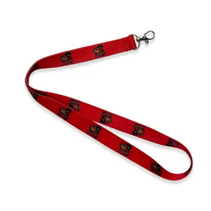 Geen Minimum Goede Kwaliteit Custom Cartoon Gedrukt Swivel Haak Hittepers Lanyards