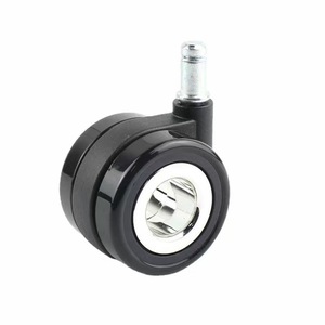 Furniture Office Chair Boss Chair Durable Plastic <b>Swivel</b> Casters Hollow Wheels GQK - Product Image 5