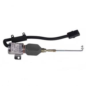13034654 Vanne solénoïde d'arrêt de carburant diesel 24V pour chargeuse sur pneus, pièces de rechange 226b - Product Image 1