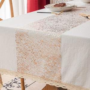 <span class=keywords><strong>Chemin</strong></span> <span class=keywords><strong>de</strong></span> <span class=keywords><strong>table</strong></span> rectangulaire en polyester à paillettes métalliques pour décoration <span class=keywords><strong>de</strong></span> mariage, décoration <span class=keywords><strong>de</strong></span> <span class=keywords><strong>table</strong></span> dorée - Product Image 6