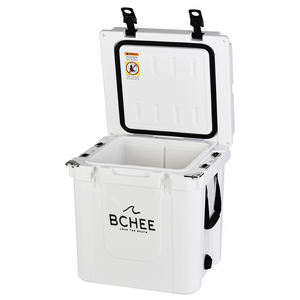 Glacière Roto 33QT Grande Capacité Bleue Motif Personnalisé Thermique Isolée en Plastique Voyageur Moderne Glacière à Poitrine - Product Image 1