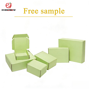 Caja de Cartón Corrugado Reutilizable, Resistente y Ecológica para Envíos, Personalizable con Impresión, Ideal para Empacar Zapatos y Ropa, Venta al Por Mayor EBB - Product Image 1