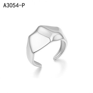 Amy Amy Fashion <b>Ring</b> A3054 Stainless Steel Geometric Modern Women's Jewelry Gift Daily Wear - Product Image 1
