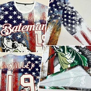 Camiseta de Pesca Personalizada de Manga Larga para Hombre, Mujer y Jóvenes, con Nombre y Número Personalizados, Protección Solar UPF 50, Secado Rápido, Unisex, Tallas XS-5XL - Product Image 5