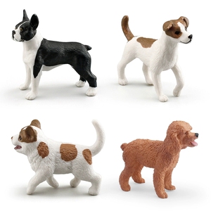 Modelos de Adornos de Animales de Compañía: <span class=keywords><strong>Cachorro</strong></span> Simulado de <span class=keywords><strong>Jack</strong></span> <span class=keywords><strong>Russell</strong></span> <span class=keywords><strong>Terrier</strong></span>, Boston <span class=keywords><strong>Terrier</strong></span>, Perrito de Pequeña Raza (tipo Lobo) - Product Image 5