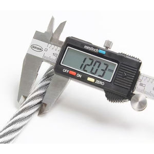 Cuerda de alambre de acero galvanizado 6*37 + FC 8mm 10mm 12mm para eslingas de elevación de cuerda de alambre de grúa <span class=keywords><strong>torre</strong></span> - Product Image 6