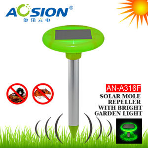 照明とスネークリペラー2 in 1ソーラーパネルソーラーパワーナチュラルアンチベストスネークアウェイ - Product Image 3