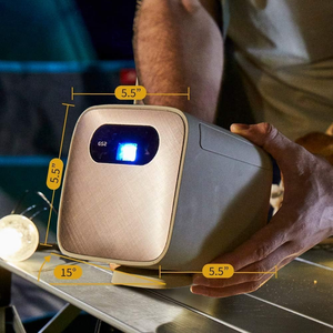 GS2 Full HD Portable DLP Mini Home <b>Projector</b> Built in Battery Wireless Outdoor Movie <b>Projector</b> - Product Image 4