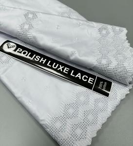 2025 toptan fiyat bez kaliteli yüzde <span class=keywords><strong>100</strong></span> pamuk lehçe dantel erkekler için 5 metre dantel - Product Image 2