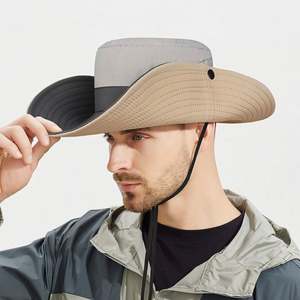 Nouvelle Arrivée Été 2025 – Chapeau Bob de Pêche d'Extérieur pour Hommes et Femmes, Séchage Rapide, Respirant, Pliable, Style Cowboy - Product Image 3