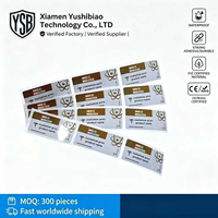 Étiquettes rectangulaires autocollantes personnalisées YSB en vinyle imprimé pour l'emballage et le branding de produits TCG