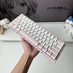 原始设备制造商WIN60/WIN68 RGB定制61键游戏机械键盘电子竞技系列磁性开关快速触发8k返回热插拔 - Product Image 1