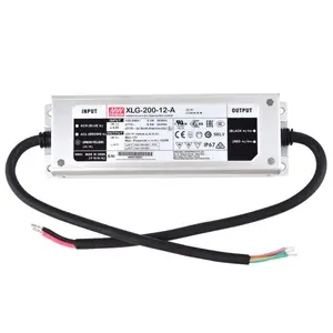 Meanwell XLG 200 XLG-200-12A 200W 12V Transformer Switching Power Supply IP65 PSU