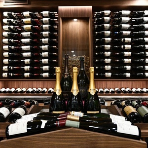 Estante de Madera Artesanal de Alta Densidad para Bodega, con Temperatura y Humedad Constantes, Almacenamiento Multiformato, Colección a Granel para Bodega Casera - Product Image 2