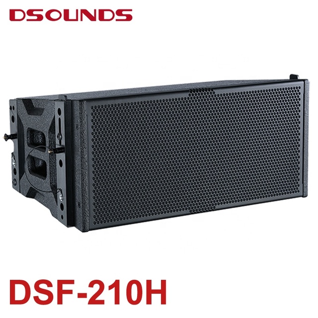 Water Proof Array Line Speaker Full Range Frequency Loudspeaker with Double 10 Inch LF Driver for Active Digital Sound Equipment