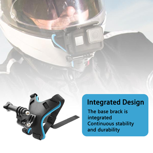GoproHero用ヘルメットチンマウントストラップホルダースポーツアクションカメラモーターサイクルヘルメットチンマウント - Product Image 2