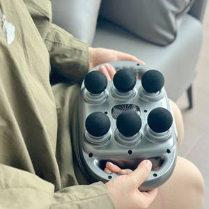 6-Kopf-Massagepistole Deep Tissue Percussion FSA HSA Förderfähige profession elle Muskel <span class=keywords><strong>massage</strong></span> pistole für Sportler Elektrische <span class=keywords><strong>Massage</strong></span> pistole - Product Image 2