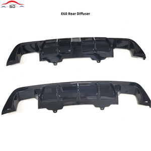 Nuovo per <span class=keywords><strong>BMW</strong></span> serie 5 <span class=keywords><strong>E60</strong></span> diffusore posteriore lucidalabbra <span class=keywords><strong>paraurti</strong></span> nero con installazione Non distruttiva sconto di massa disponibile - Product Image 5