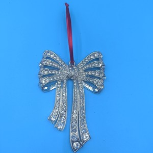 <b>Bow</b> Christmas Tree Ornaments Alloy Hanging Decorations For Home Christmas Decor - Product Image 3