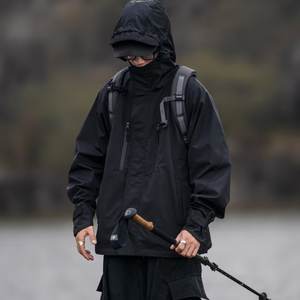 Chaquetas elegantes ligeras de nailon para <span class=keywords><strong>hombre</strong></span>, <span class=keywords><strong>cortavientos</strong></span> impermeable informal para exteriores, ropa de entrenamiento para correr, chaqueta <span class=keywords><strong>cortavientos</strong></span> personalizada para <span class=keywords><strong>hombre</strong></span> - Product Image 2