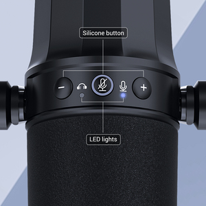 Zimhome ZTT20 Micro Âm Thanh Năng Động Có Dây <span class=keywords><strong>USB</strong></span> Và XLR Chuyên Nghiệp Tốt Nhất Để Ghi Âm Giọng Hát - Product Image 3