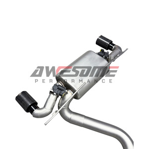 Échappement Catback Performance en Acier Inoxydable pour <span class=keywords><strong>BMW</strong></span> F20 <span class=keywords><strong>M140i</strong></span> F22 M240i B58 3.0T avec Commutateur à Distance et Système Valvetronic - Product Image 3
