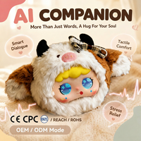Jouet en peluche interactif électrique intelligent IA, animal de compagnie émotionnel avec fonction chant, parlage et danse, taille personnalisable pour enfants, vente en gros