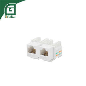 GETEKnet OEM ODM Connecteurs <span class=keywords><strong>RJ45</strong></span> UTP Cat6a Blancs, Jack Modulaire Keystone <span class=keywords><strong>RJ45</strong></span> pour Pièces Télécom - Product Image 3