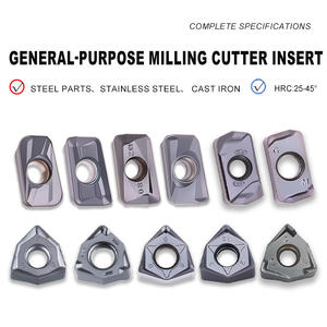 정밀 마감용 범용 밀링 인서트 Apmt Lnmmu Rpmt Logu Rcmt Wnmu Xnmx 인덱서블 밀링 인서트 - Product Image 2