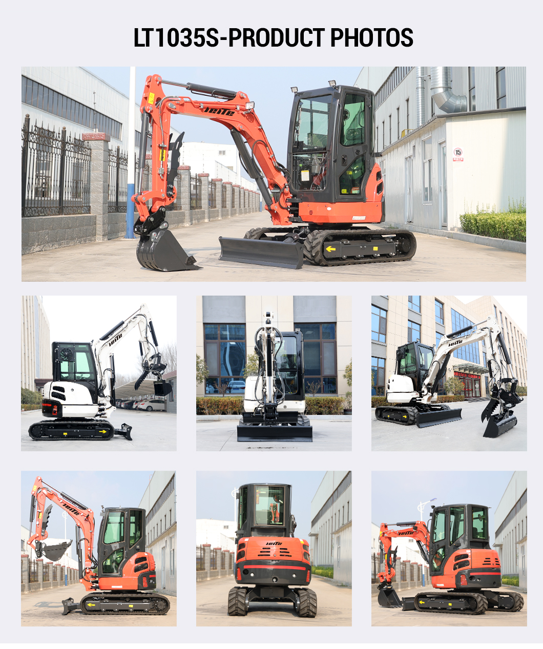Customized Mini Escavator Best Price Crawler Track Hoe Hole