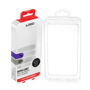 Китайские производители оптовая продажа на заказ Складная коробка прозрачный пластиковый чехол для мобильного телефона в блистерную упаковочную коробку - Product Image 1