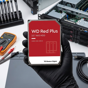 Disco Duro <span class=keywords><strong>Red</strong></span> <span class=keywords><strong>Plus</strong></span> de 6 TB y 3.5 Pulgadas, SATA 6 Gb/s, CMR, WD60EFPX <span class=keywords><strong>Plus</strong></span>, 5400 RPM, 256 MB de Caché, para Almacenamiento de Monitoreo de Servidores NAS RAID - Product Image 5