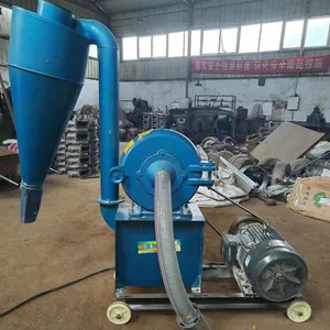maize corn hammer mill 11kw Self-priming grinder crusher feed processing maize corn soybean bran nut shell grinder machines
