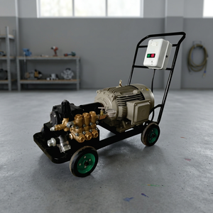 Nouvelle machine de lavage haute pression 300 bars, diesel, 3 CV, triphasée, pour usage intensif, avec pompe à engrenages électronique industrielle - Product Image 3