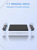 Aolion Nouveau Modèle Coque de Protection Transparente PC/TPU de Haute Qualité pour Console de Jeu Switch2, Étui de Type Divisé, Accessoires de Moule Privé