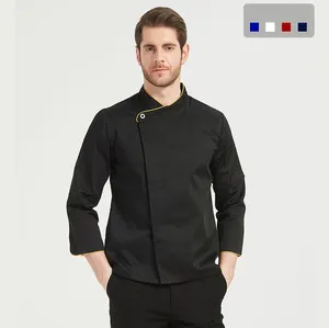 Boa qualidade fábrica diretamente restaurante chef jaqueta uniforme pessoal para unissex