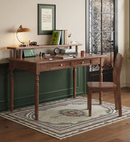 Bureau en bois massif, simple et moderne, pour la maison, le bureau, l'ordinateur, la chambre à coucher, le chevet, les enfants, les étudiants, l'apprentissage, l'écriture