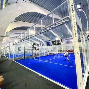 Terrain de padel moderne EXITO, couleur et taille personnalisées, matériaux de haute qualité, certifié CE et ISO, délai de production rapide - Product Image 2