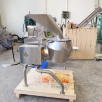 Industriële commerciële aardappelchips snijmachine, professionele automatische chips snijmachine
