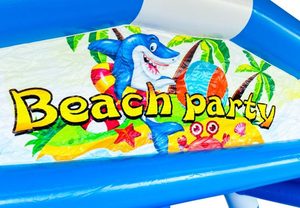 <span class=keywords><strong>Piscina</strong></span> Inflable Grande Alliance Beach Party para Jardín con <span class=keywords><strong>Piscina</strong></span> de Agua Inflable para Pelotas Acuáticas y Botes de Remo - Product Image 3