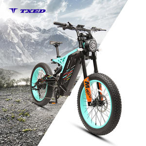 TXED <span class=keywords><strong>Moto</strong></span> tout-terrain électrique à suspension de 24 pouces pour adultes Motos haute performance à double puissance pour les cyclistes d'aventure - Product Image 1