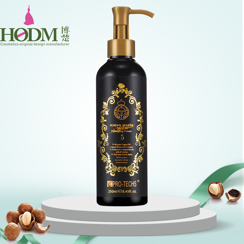 OEM ODM Кератиновое аргановое масло, натуральный растительный комплексный крем для распутывания, идеально подходит для поврежденных и поврежденных волос