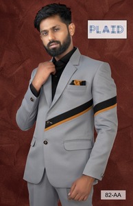 Conjunto de chaqueta de diseñador para hombre con chaleco interior y pantalón Ideal para ropa de novio Eventos DE BODA Celebraciones culturales y fiestas - Product Image 6