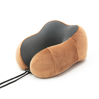 Ensemble d'oreillers de voyage innovants en mousse à mémoire de forme en U avec pochette de transport Promotion en gros Positionneurs fonctionnels de vente